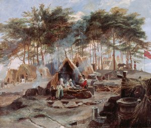 Chobhamin leiri, 1853 tekijältä Edward Matthew Ward